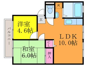 サンシティ三島の物件間取画像